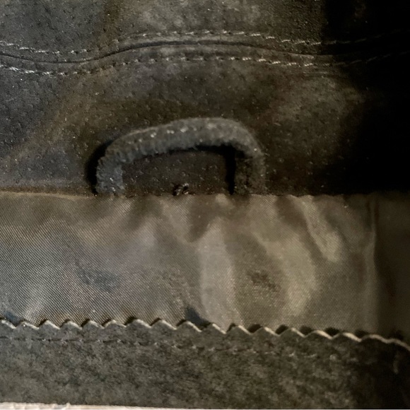 NEW LOWER PRICE! Black Suede Leather Fringed Plus Size Woman's Jacket-NEVER WORN - Picture 10 of 10